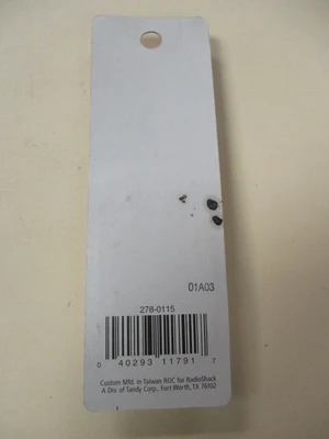NEW Radioshack 278-115 (A)