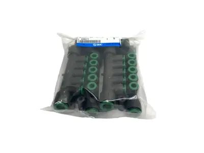 KRM11-06-10-10 | SMC  Pneumatic Fitting Manifold, 6mm Tube O.D. 10mm Port LOT OF 5 - New
