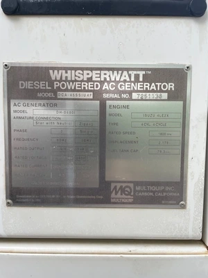 DIESEL GENERATORS Generators | Iron Listing (9)