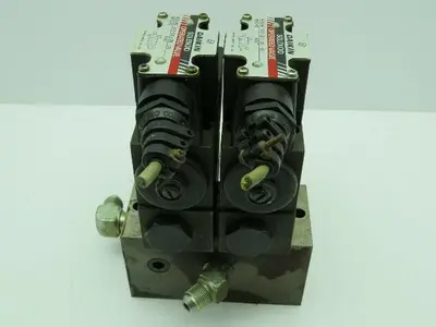 Daikin JSO-G02-2BA-20-N Solenoid Valve 100VAC W/MC-02P-05-10 Check Valve