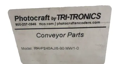 NEW PHOTOCRAFT RH-P240AJ/8-30 MW-1-B DUAL WHEEL ENCODER MW1B RHP240AJ830 MW1-0