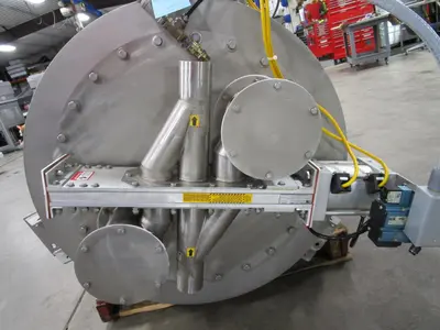 Smoot SS Scaling Hopper w/ Load Cells, Readout, and Control Panel
