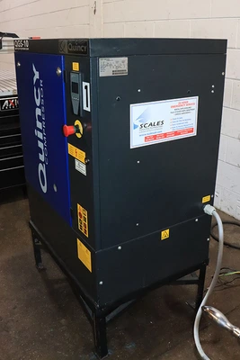 Used 2018 Quincy QCS-10, 10 HP, Rotary Screw Rotary Screw & Sliding Vane Air Compressors New Jersey US | Machinery Values #1460700