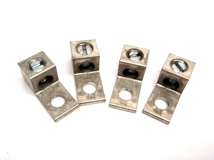Used BURNDY ALUMINUM MECHANICAL CONNECTOR LUG 2-14 AWG Connector Accessories | Maverick Industrial Sales #1109692