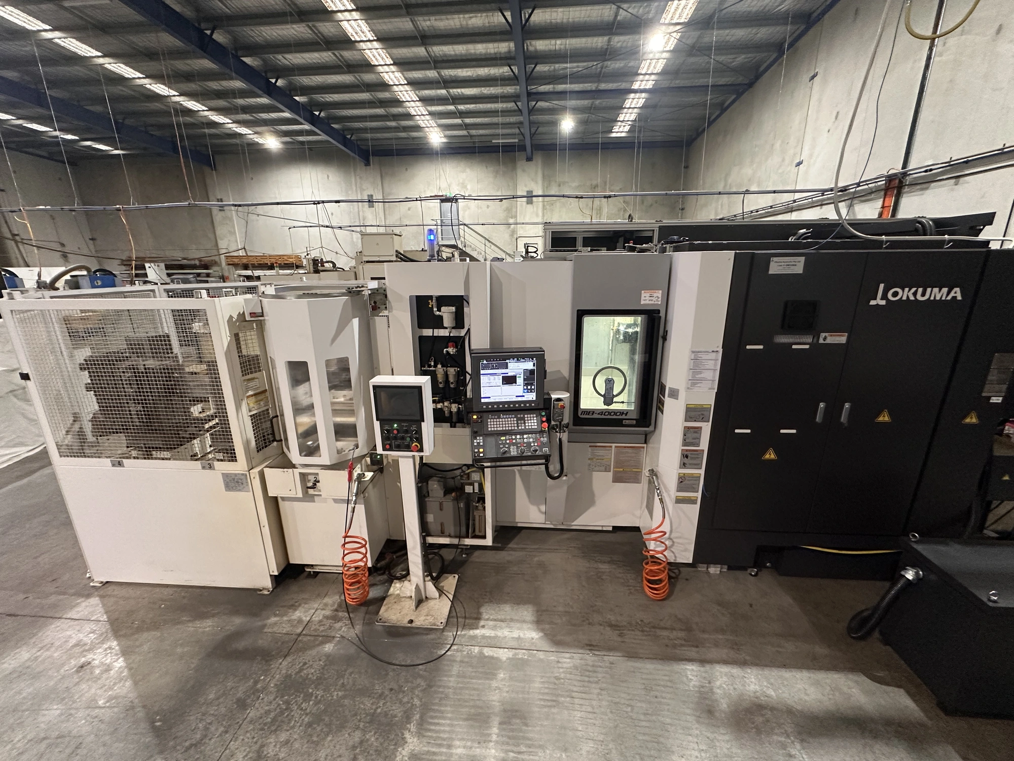 Used 2022 OKUMA MB-4000H | Machining Centers, Horizontal, (5-Axis or More)