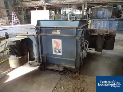 USED American Bale Company American Horizontal Auto Tie Baler, Model 804310150F