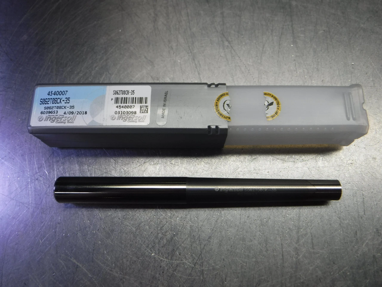 Ingersoll ChipSurfer T08 Indexable Carbide Milling Shank S062T08CK-35 (LOC2774A)
