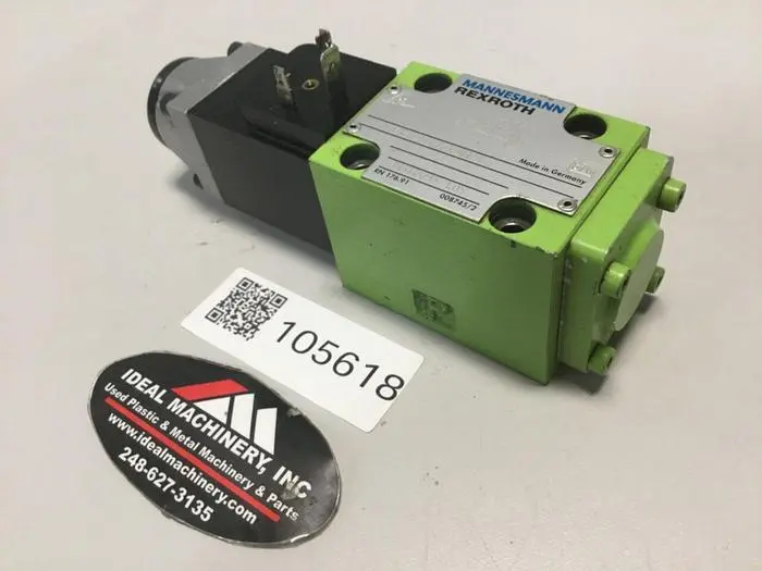 Used REXROTH 4WE6D53/AG24NZ4 Valves/Fittings Michigan US | Ideal Machinery #604592
