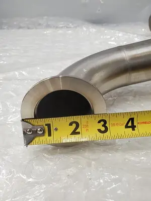 Edwards Braided Flexible Vacuum Bellows with vacuum tube ADAPTER