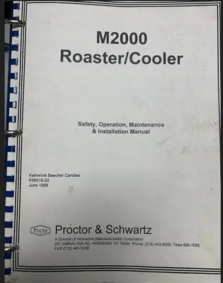 Proctor & Schwartz Roaster/Cooler