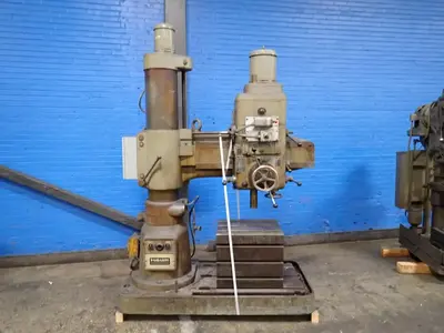 P. Girard 11" X 4' Radial Drill Press