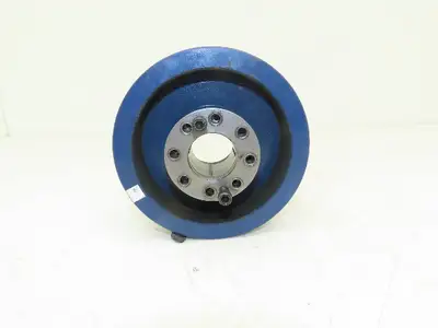 Miki Pulley NBK6A2 2-Groove V-Belt Pulley Sheave 6" OD Tapered 35mm Bushing