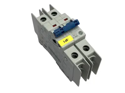 USED ALLEN-BRADLEY MINIATURE CIRCUIT BREAKER 2-POLE 10A