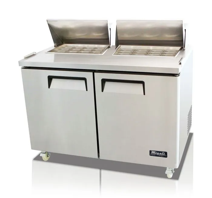 Migali C-SP60-24BT-HC  60″ – 24 Pans, Big Top Sandwich Prep Table SKU