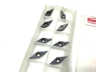 USED TUNGALOY VBMT110302-PS AH725 TURNING INSERT