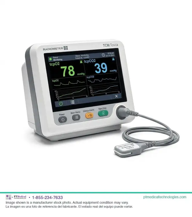 Used TOSCA RADIOMETER Patient Monitors Texas US | PT Medical Technologies #1458456