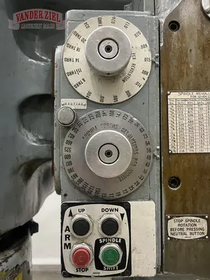 Used CARLTON 4A Radial Drills Michigan US | Vander Ziel Machinery Sales #480421