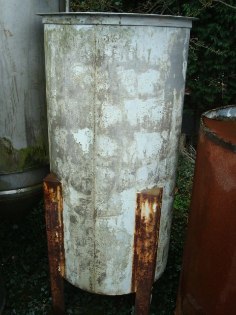 500 L S/S Open Top Tank