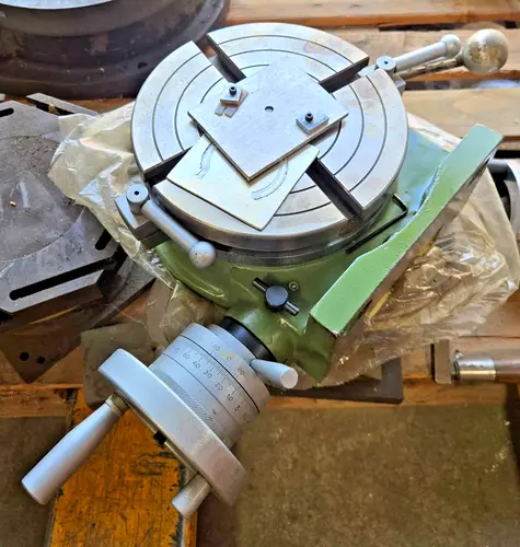 New 8” Rotary Table 200 mm For Bridgeport Milling Machine