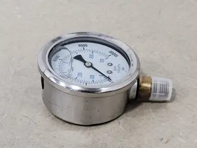 2-1/2" Pressure Gauge 0-10000 PSI