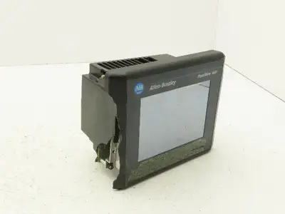 Allen Bradley 2711-T6C15L1 PanelView 600 Touch Screen PLC HMI Broken Covers