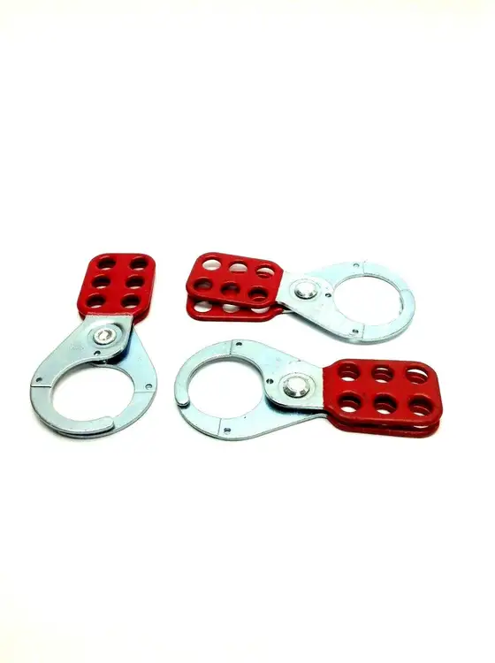 Used UNBRANDED LOCKOUT HASP 1.5 INCH DIAMETER JAWS 6 HOLE Safety Products (Other) Michigan US | Maverick Industrial Sales #1091494