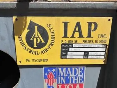 USED INDUSTRIAL AIR PRODUCTS 45-45 'HP' DES 45 ARR 9W