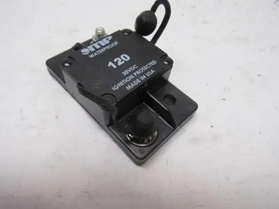 Chief Enterprises 171-SO-120-2 Waterproof 30VDC 120A RV/Auto Circuit Breaker