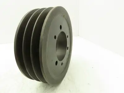Martin 3 5V 750 SF V-Belt Pulley 5V 3 Groove 7.4" Pitch Diameter Bushing Bore