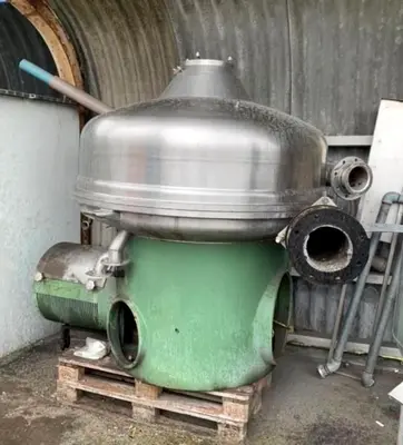 (2) Westfalia SA 160-33-177 fish oil separators, 316SS.