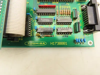 Toshiba H1738881 PLC Circuit Board Module w/Daughter Board