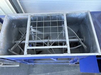 USED Davis 40 -45 cubic feet Ribbon Blender New