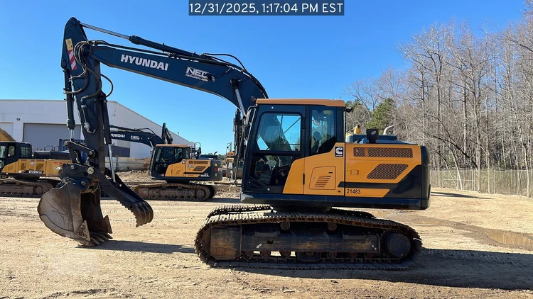 Used 2023 HYUNDAI HX160AL Crawler Excavators North Carolina US | National Equipment Dealers #1422293