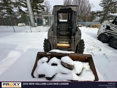 Used 2012 NEW HOLLAND L220 SKID LOADER Skid Steer Loaders Pennsylvania US | Proxy Equipment #1382740