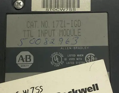 Used ALLEN-BRADLEY 1771-IGD Industrial Controls Ohio US | Surplus Asset Holdings #1240310