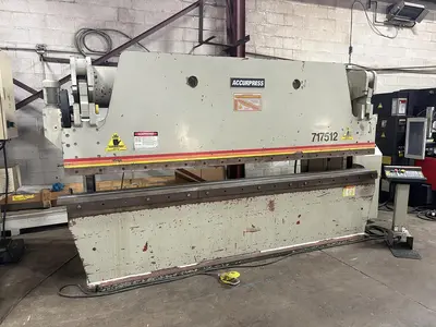Used 1998 ACCURPRESS 717512 Press Brakes Ontario CA | Trader Machinery Inc #1543054