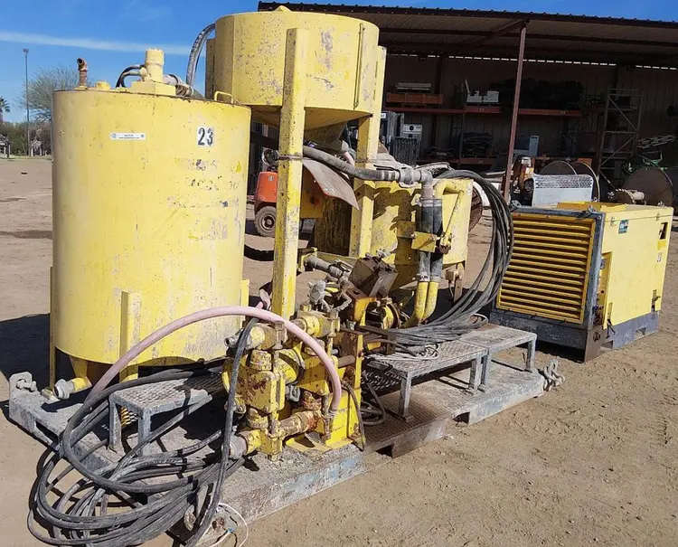 Used 2009 ATLAS COPCO UNIGROUT FLEX D GROUT PUMP Concrete Pumps Pennsylvania US | East West Machinery & Drilling #1417931
