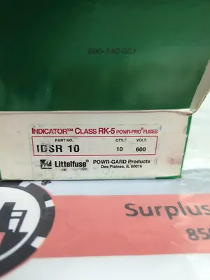 New | in-Stock LITTELFUSE IDSR10 Miscellaneous Equipment (Electrical & Power) Ohio US | Surplus Asset Holdings #1241014