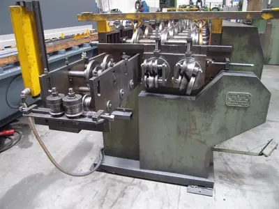 USED MGM + COLOMBO ROLL FORMING PUNCH LINE