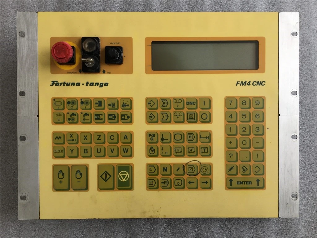 USED FORTUNA FM4 CNC-OPERATOR PANEL