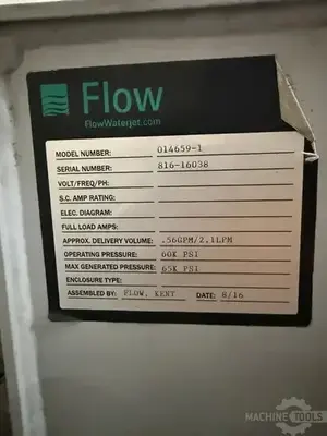 Used 2016 FLOW MACH2 2031B Waterjet Cutters Arizona US | KD Machinery #1453463