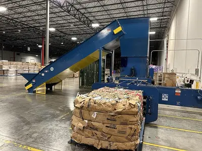 USED BALEMASTER 4925G-8 AUTO-TIE BALER
