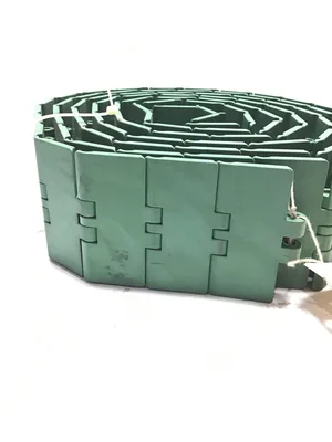 System Plast 831K325 Conveyor Chain TableTop Plastic Chain 831 Series Green