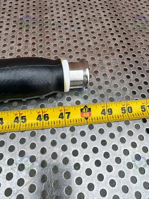 Used HUBER INSULATED CHILLER HOSE 48" W/ 1" THREADED FITTING TO KF40 Hoses California US | Equipment Lab #1287281