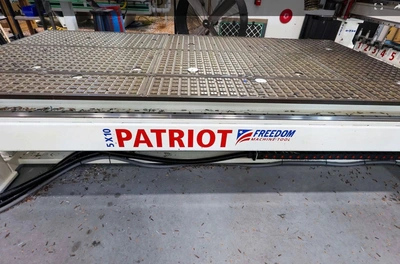 Used 2017 DMS FREEDOM PATRIOT F37-5-10-7CLVxxx CNC Routers New York US | PlastiMach Corp #1557841