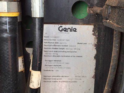 Used 2015 Genie GS-3369 RT Scissor Lifters North Carolina US | Stack Equipment #1550303