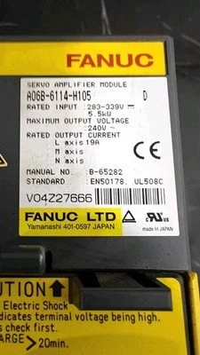 USED FANUC A06B-6114-H105