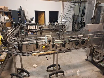 USED KOSME Glass Carbonated Bottling Line