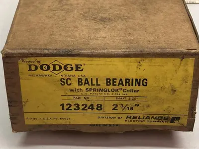 New | in-Stock DODGE 123248 Bearings | Surplus Asset Holdings #1197778
