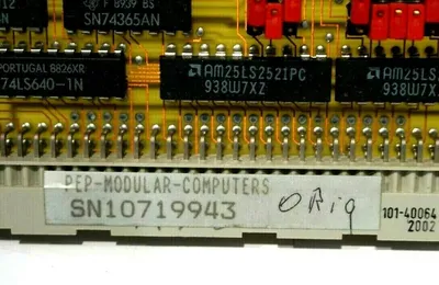 USED PEP MODULAR COMPUTERS CIM-2 PC BOARD CIM2